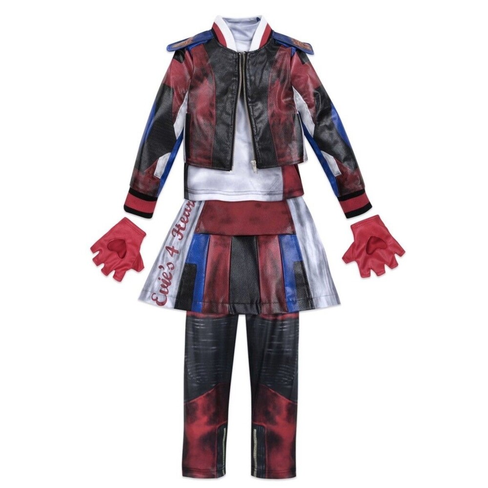 Disney Store Descendants 3 Evie Costume - 5 Piece Set Size 9-10 Years NEW w Tag